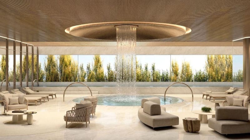 Reference image for the heated indoor pool and spa