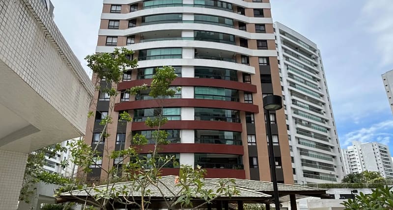 Fachada do condomínio