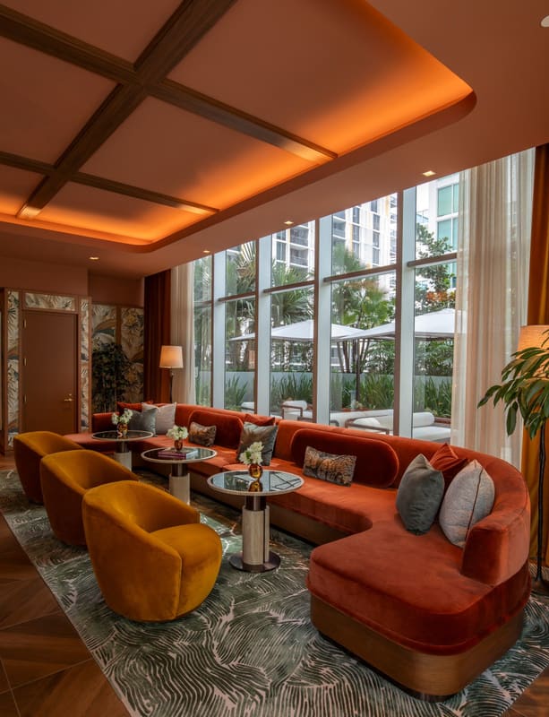 Residents club lounge