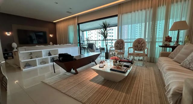 Living room in three zones