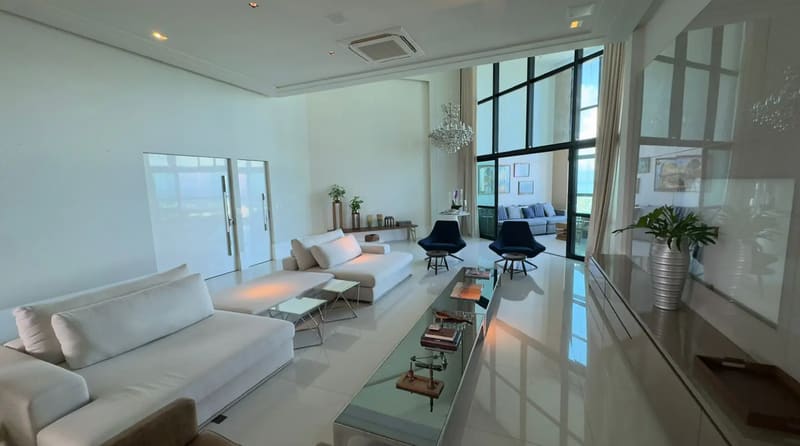 Open-plan living room