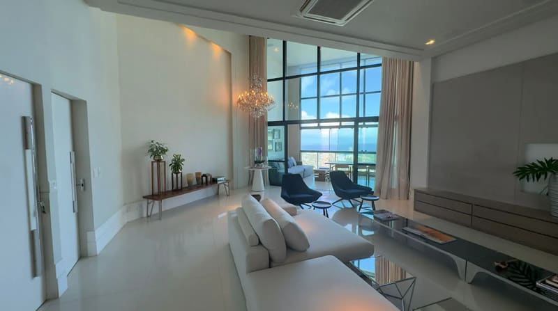 Living room with a view
