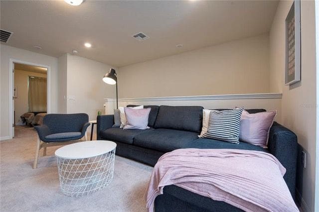 Upstairs loft lounge