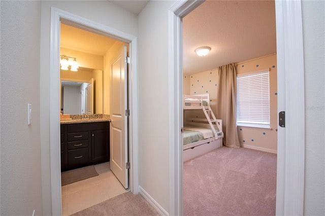 Jack-and-Jill bathroom